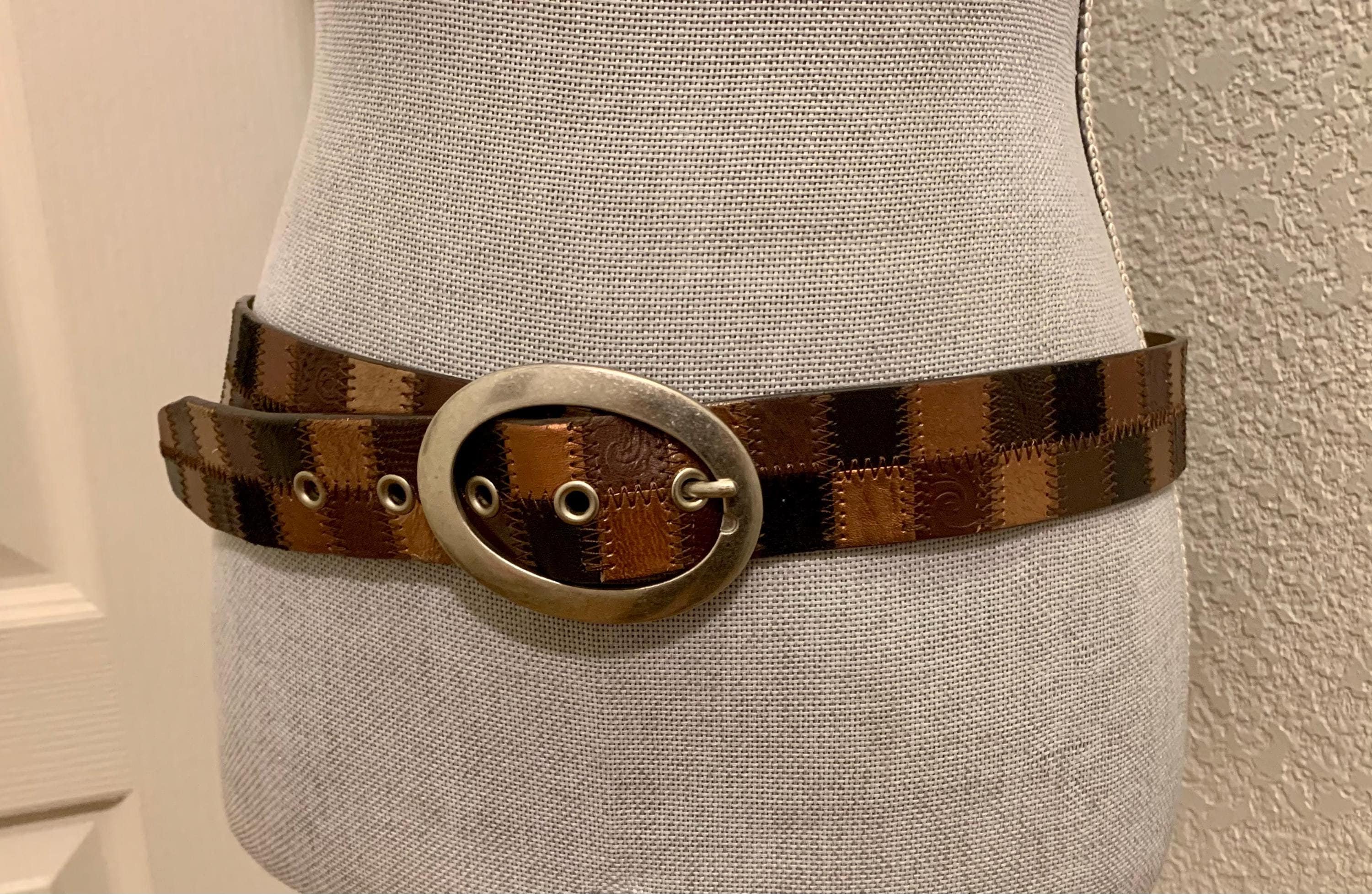Vintage fossil leather belt - Etsy 日本