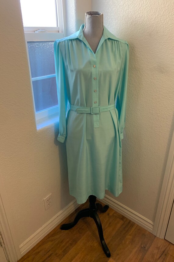 60s Schrader Sport Petites Shirtdress Shift Dress… - image 3