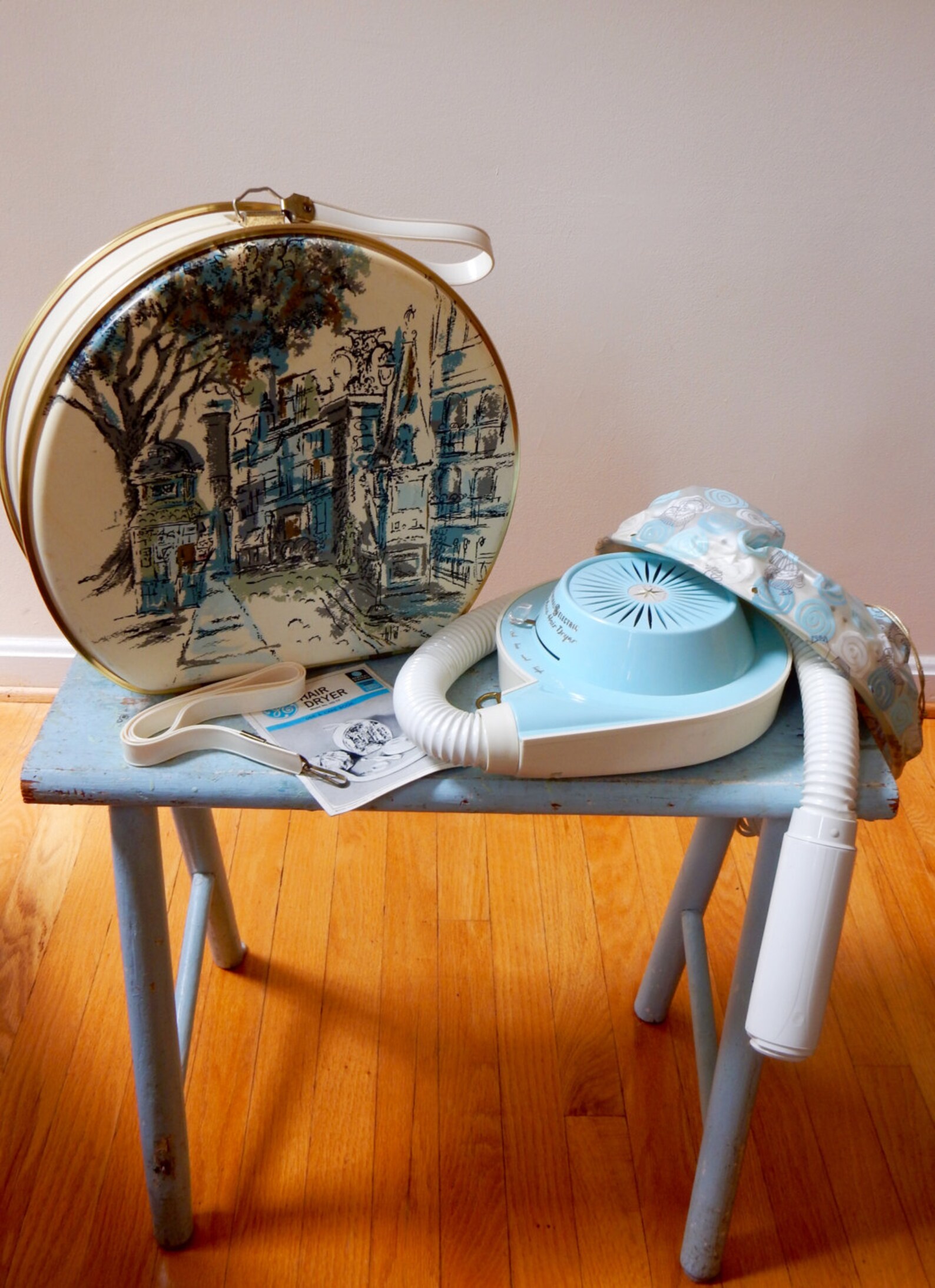 60s Retro Hair Dryer General Electric Deluxe GE HD10 Mid Mod Etsy