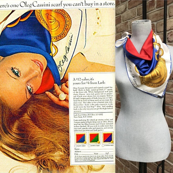 カミエルフォートヘンス SHAWL VINTAGE SILK スカーフ 60s Mod Oleg Cassini Signature Silk Scarf Lustrous Gold OC