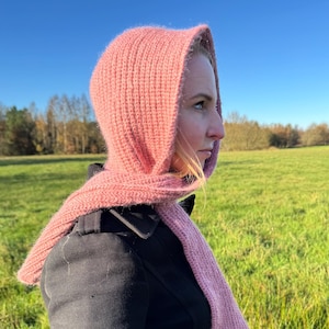 Kapuzen Schal Liv, Kapuzen Schal in zwei Längen, Strickoptik Balaclava, Easy Scoodie Häkelanleitung