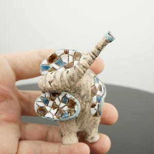 Elephant figure sculpture, Ceramic elephant,  Figurines elephant, Elephant lover gift, Elephant statue, House warming gift, Father&#39;s gift