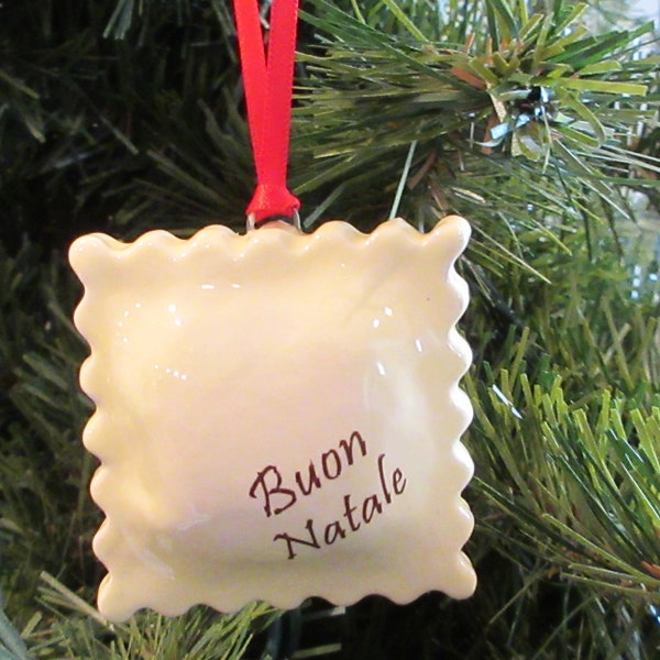 Buon Natale Ravioli Ornament