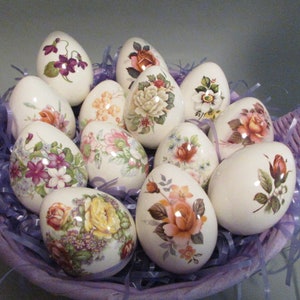 Easter Eggs Floral Eggs (more options)