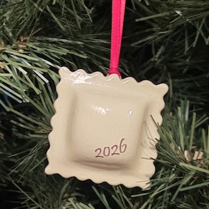 2026 Dated Ravioli Ornament