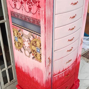 SOLD - Vintage Upcycled Jewelry organizer