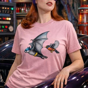 BATMAN & ROBIN Fly Retro Vintage Tee!
