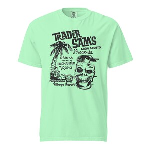 Uh-Oha! It&#39;s a Retro Shrunken Head Zombie Tiki Tee!