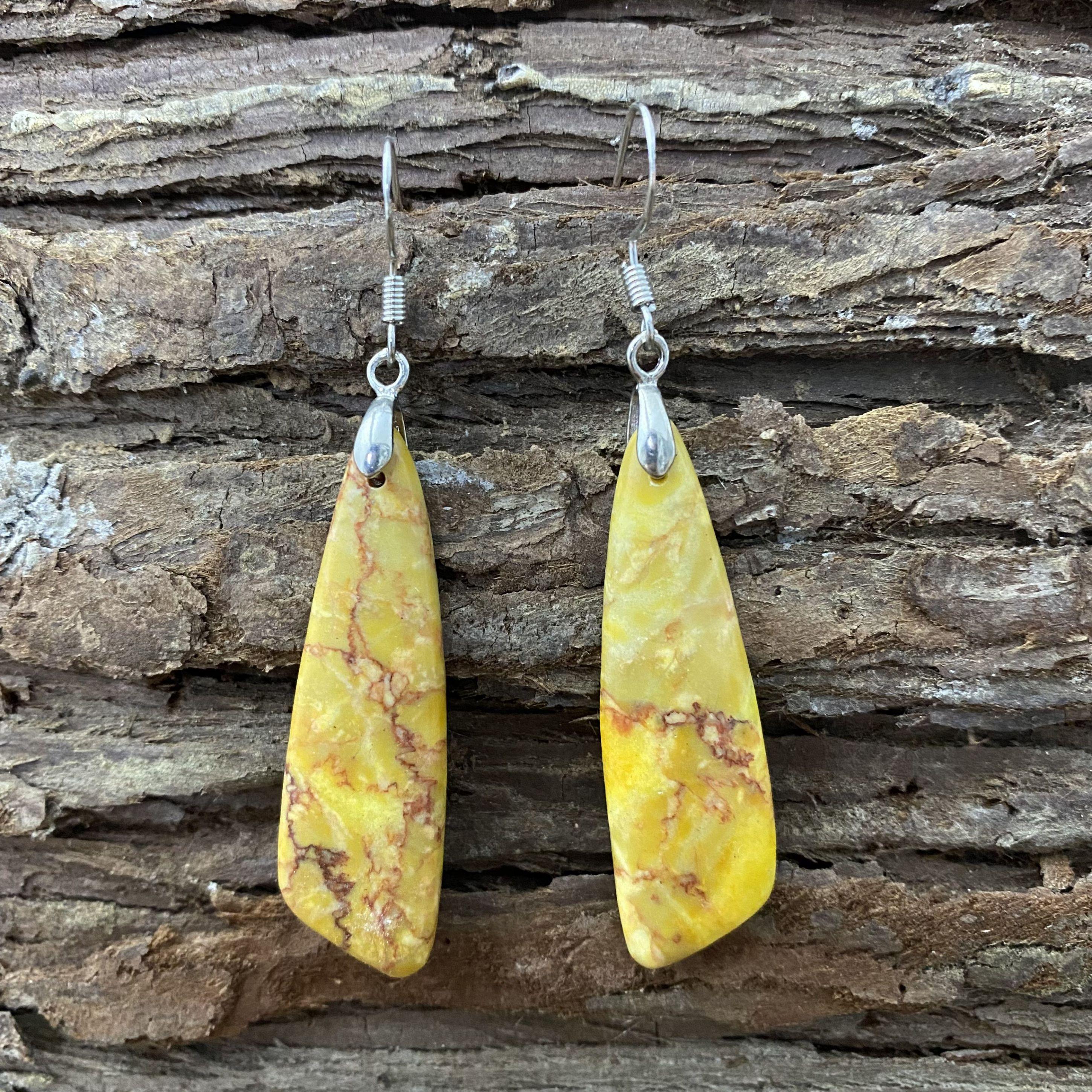 Jasper Earrings - Etsy