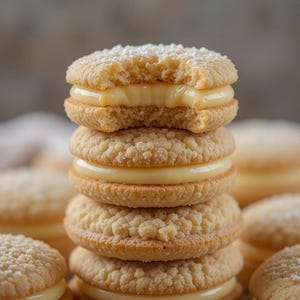 Best Recipe for Lemon Coconut Cheesecake Cookies | Easy Dessert | Instant PDF Download | Mom Recipe for Family Recipe Book