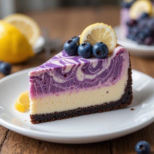 Best Lemon Blueberry Swirl Cheesecake Recipe – Instant PDF Download, Creamy Baked Dessert, Easy Elegant Fruity Treat