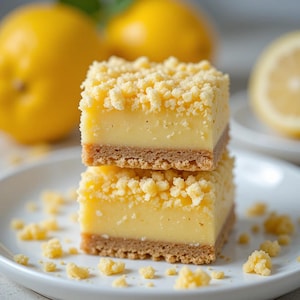 Best Recipe for Lemon Crumb Bars | Easy Dessert | Instant PDF Download | Mom Recipe for Family Recipe Book