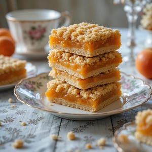 Best Apricot Coconut Crumble Bars Recipe – Instant PDF Download, Easy Fruity Dessert, Buttery Tropical Treat