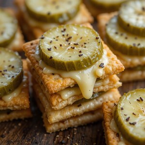 BEST RECIPE for Dill Pickle Saltines | Instant PDF Download | Tangy Snack Crackers | Easy Party Appetizer or Snack | Unique Flavor Twist