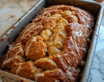 Best Famous Apple Fritter Bread Recipe – Instant PDF Download, Moist Cinnamon Swirl Loaf, Easy Fall Dessert