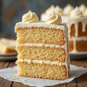 Das Beste Rezept für Vanilla Buttermilk Pound Cake mit Frischkäseglasur | Sofort PDF Download | Feuchtes & reichhaltiges Dessert | Einfaches Backrezept