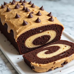La migliore ricetta per il pane al cioccolato e burro d'arachidi / Download immediato del PDF / Il preferito della mamma / Dolce facile per tutta la famiglia / Scheda ricetta stampabile