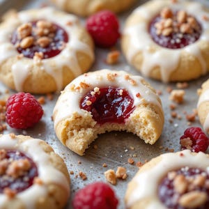 Raspberry Cream Cheese Bites Recipe PDF | Easy Mini Dessert | Sweet & Tangy Treat | Instant Digital Download | Printable Baking Recipe