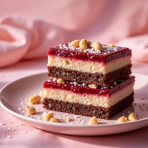 BEST Chocolate Coconut Strawberry Bars Recipe | Instant PDF Download | Easy Layered Dessert | Beginner-Friendly Sweet Treat