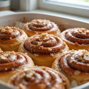 Apple Cinnamon Rolls Recipe: Cozy Fall Baking (Digital Download PDF)