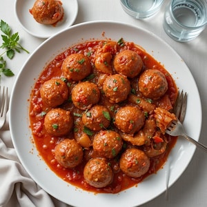 Almôndegas com o Melhor Molho | Receita de Jantar Saborosa e Fácil | Download Digital Instantâneo em PDF