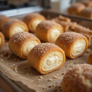 Cinnamon Cream Cheese Roll Ups Recipe: Easy Sweet Treat (Instant PDF Download)