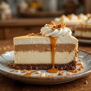Amish Peanut Butter Cream Pie Recipe PDF | Old-Fashioned No-Bake Dessert | Easy Printable Recipe | Instant Digital Download