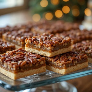 BEST RECIPE For Pecan Pie Bars | Instant PDF Download | Easy Holiday Dessert | Southern Baking Recipe | Printable Baking Card | No-Fail