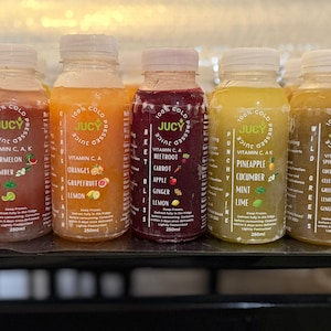 Juice Cleanse Bundle 1 to 10 Day Cleanses 5 Blends with Ginger Shots