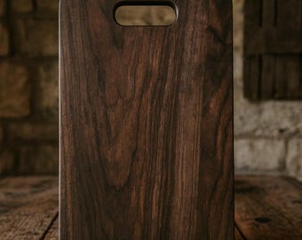 Wide Black Walnut Cutting Board - Handcrafted | One-Piece | Organic | Food Safe | Daily Food Prep | Kitchen Decor