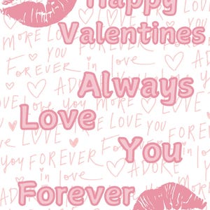 Valentines print