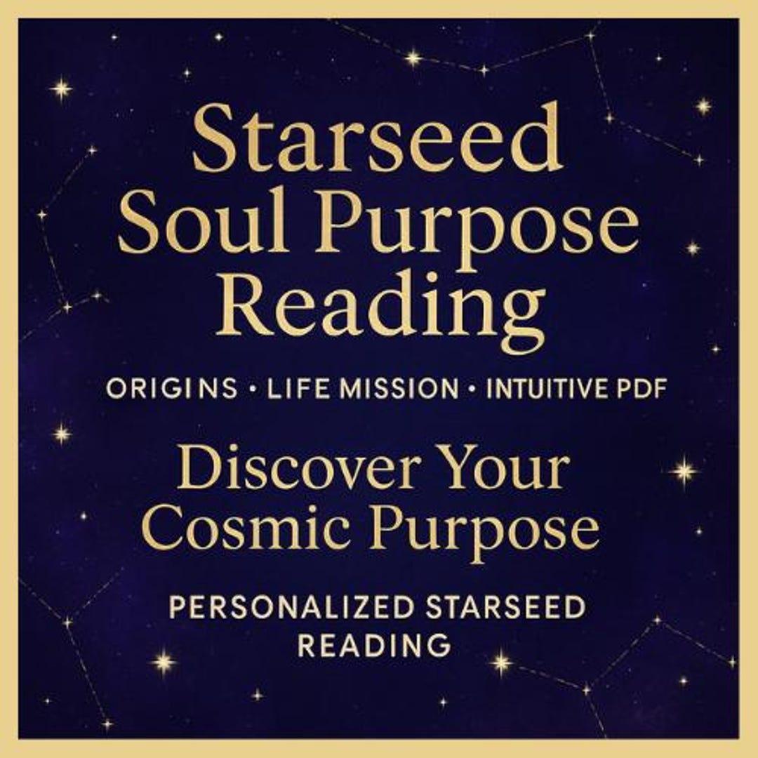 Personalized Starseed Reading | Discover Your Cosmic Origins & Life ...