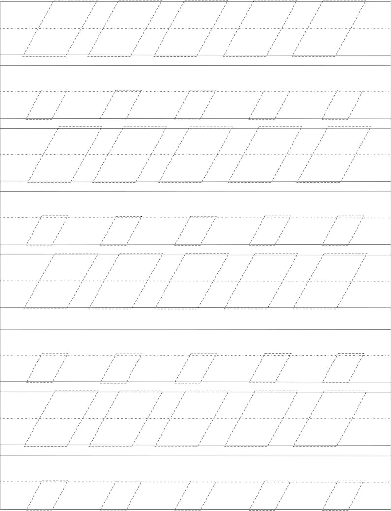 Cursive Learning Pages | Cursive Tracing | Cursive Handwriting Practice ...