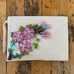 Boho Beaded Clutch – Colorful Handmade Purse, Gift for Her