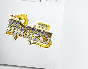 WMAC Masters Official Logo Sticker, Retro Martial Arts Collectible