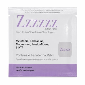 Zzzzz Evening Wellness Patch, Peel and Stick 4-Pack