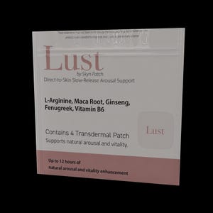 Lust Wellness Patch for Libido and Energy Support | Maca Ginseng L Arginine Natural Herbal Patch for Men and Women