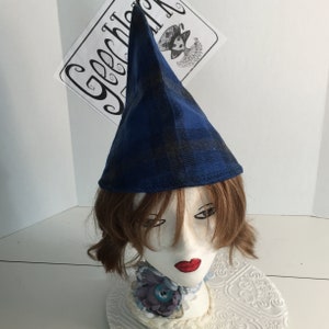 Hedge Witch Hat, witchcraft, wizard, Merlin hat, small, Geechlark 6911
