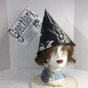 Nature House Witch Hat, gnome hat, fairy cap, gift for women, size Large, Geechlark 6250