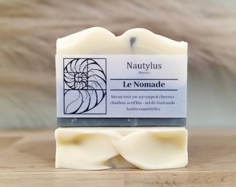 Savon "Le Nomade" - Menthe Lavande Patchouli - Savon "Tout en un" - Végan