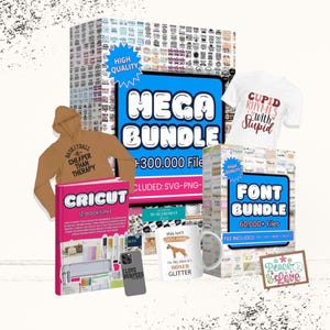 300 000+ Mega SVG Design bundle, The Whole Shop SVG Files Cricut, Funny Svg, All in One Svg Bundle, huge Svg PNG Bundle, Trendy Svg Shirts