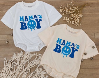 Mama's Boy Baby Bubble Romper, Baby Newborn Outfit, Cute Baby bodysuit,  Mothers Day Gift, Gifts For Mom, Baby Shower Gift, Kid clothes