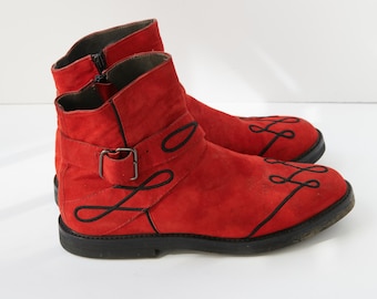 80s - SUSAN BENNIS - WARREN EDWARDS - Boots - Men\'s - 10 - BRN Suede Susan Bennis - Warren Edwards | Shoes | 8s Susan Bennis  main image 2