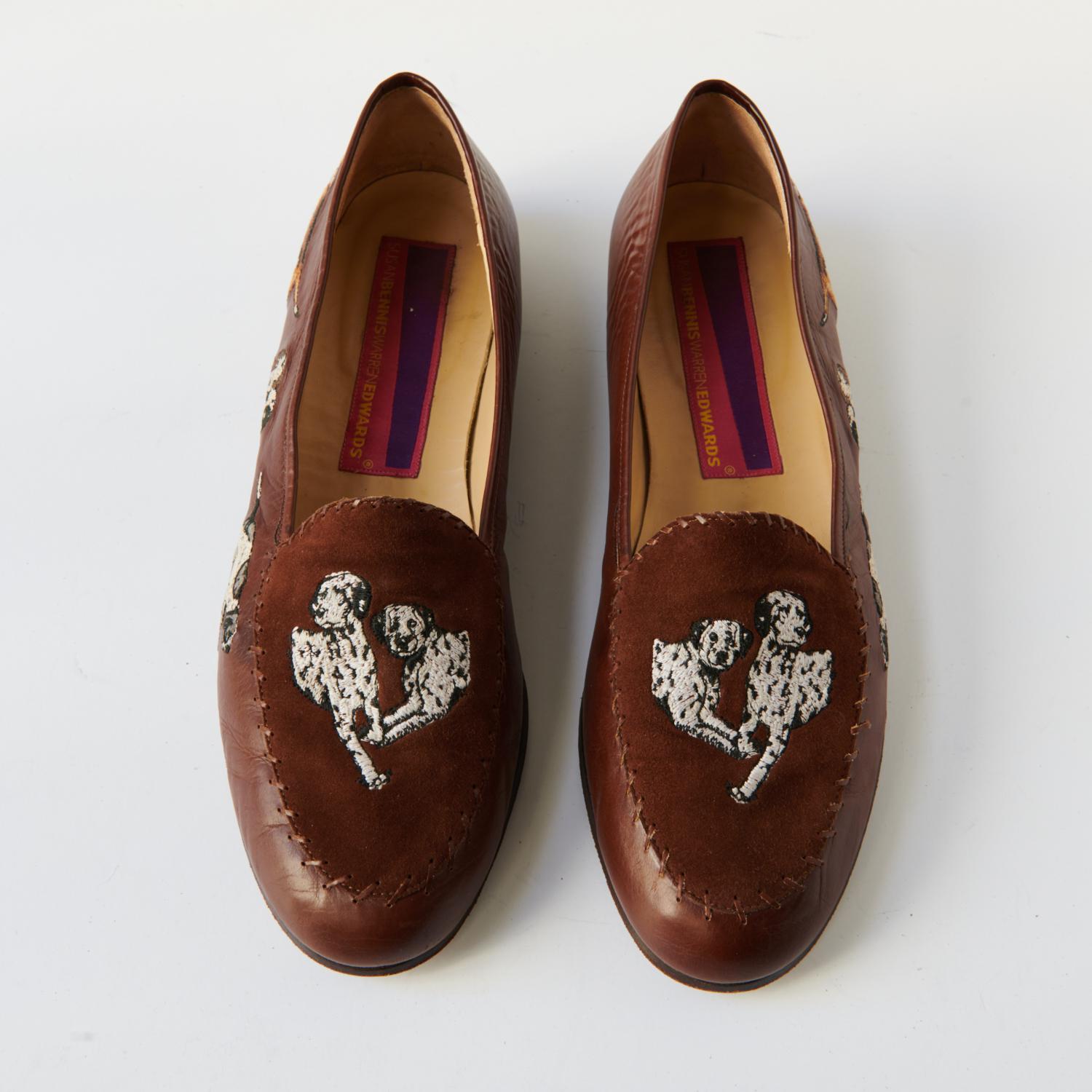 80s - SUSAN BENNIS - WARREN EDWARDS - Loafer - Men\'s - 10.5 - Brown Leather 80s - Susan Bennis - Warren Edwards - Loafer - Men main image 3