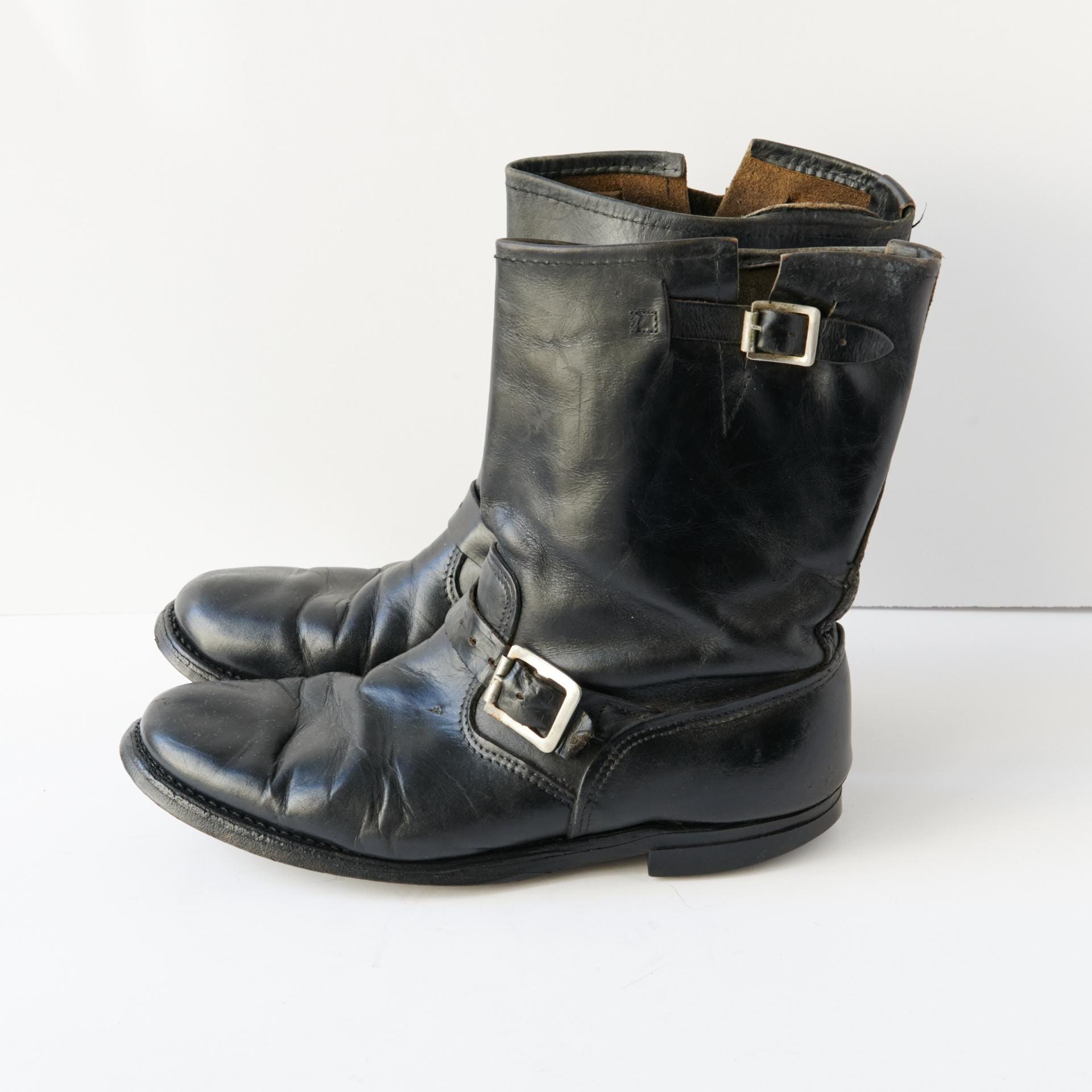 80s - SUSAN BENNIS - WARREN EDWARDS - Boots - Men\'s - 10 - BLK Leather 80s - Susan Bennis - Warren Edwards - Boots - Men main image 3