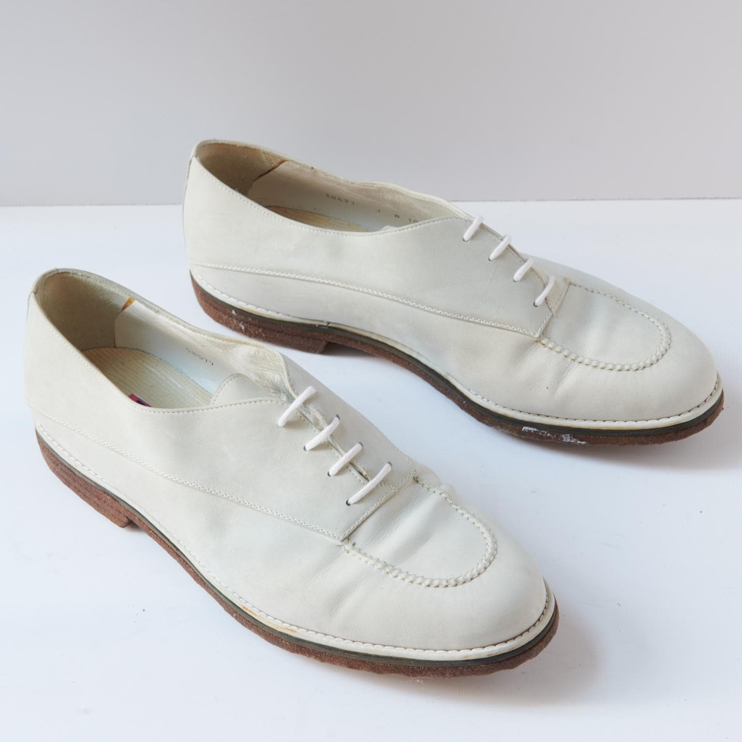 80s - SUSAN BENNIS - WARREN EDWARDS - Shoes - Men\'s - 10 - WHT Suede 80s - Susan Bennis - Warren Edwards - Shoes - Men main image 2