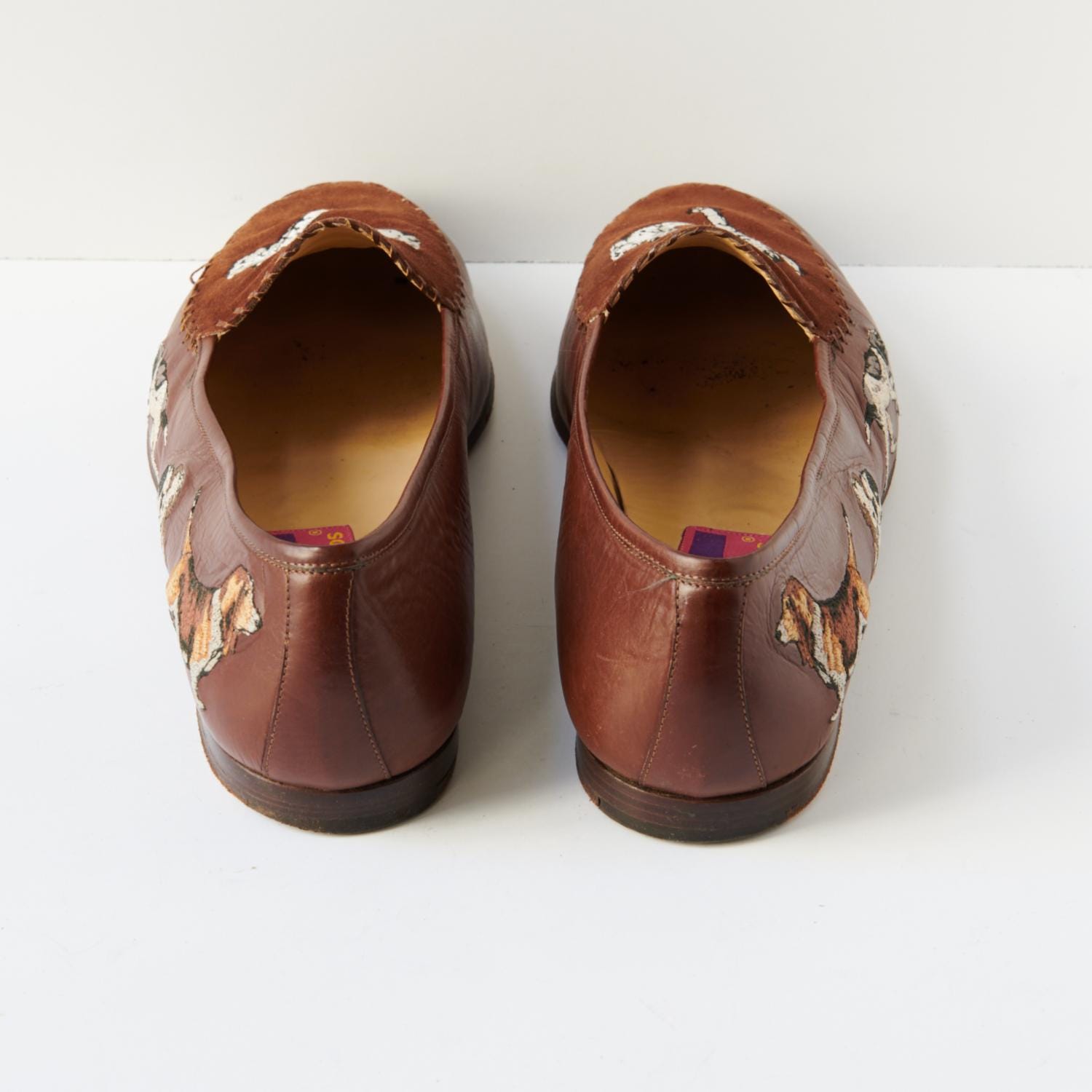 80s - SUSAN BENNIS - WARREN EDWARDS - Loafer - Men\'s - 10.5 - Brown Leather 80s - Susan Bennis - Warren Edwards - Loafer - Men main image 4