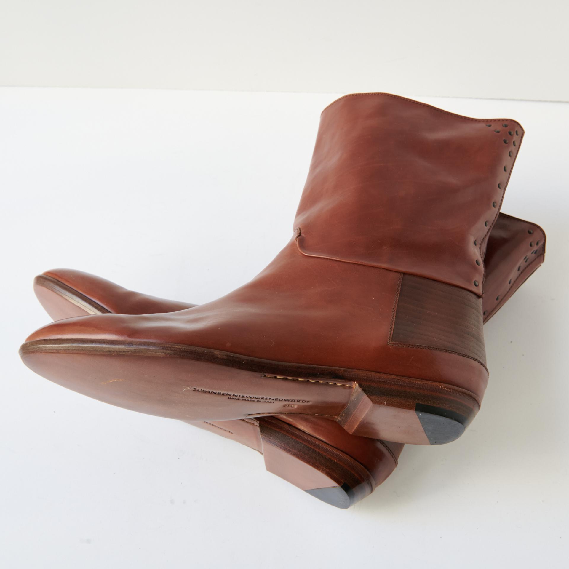 80s - SUSAN BENNIS - WARREN EDWARDS - Boots - Men\'s - 10.5 - BRN Leather 80s - Susan Bennis - Warren Edwards - Boots - Men main image 4