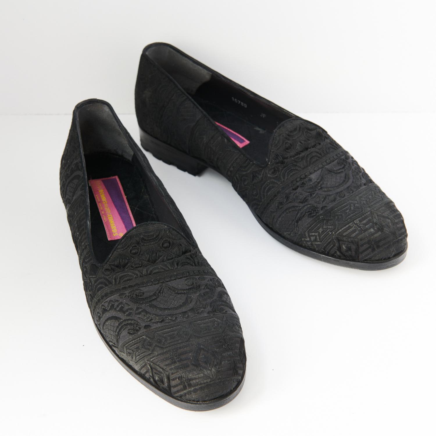 Bennis/Edwards Black Loafers 80s - Susan Bennis - Warren Edwards -shoes - Men main image 3