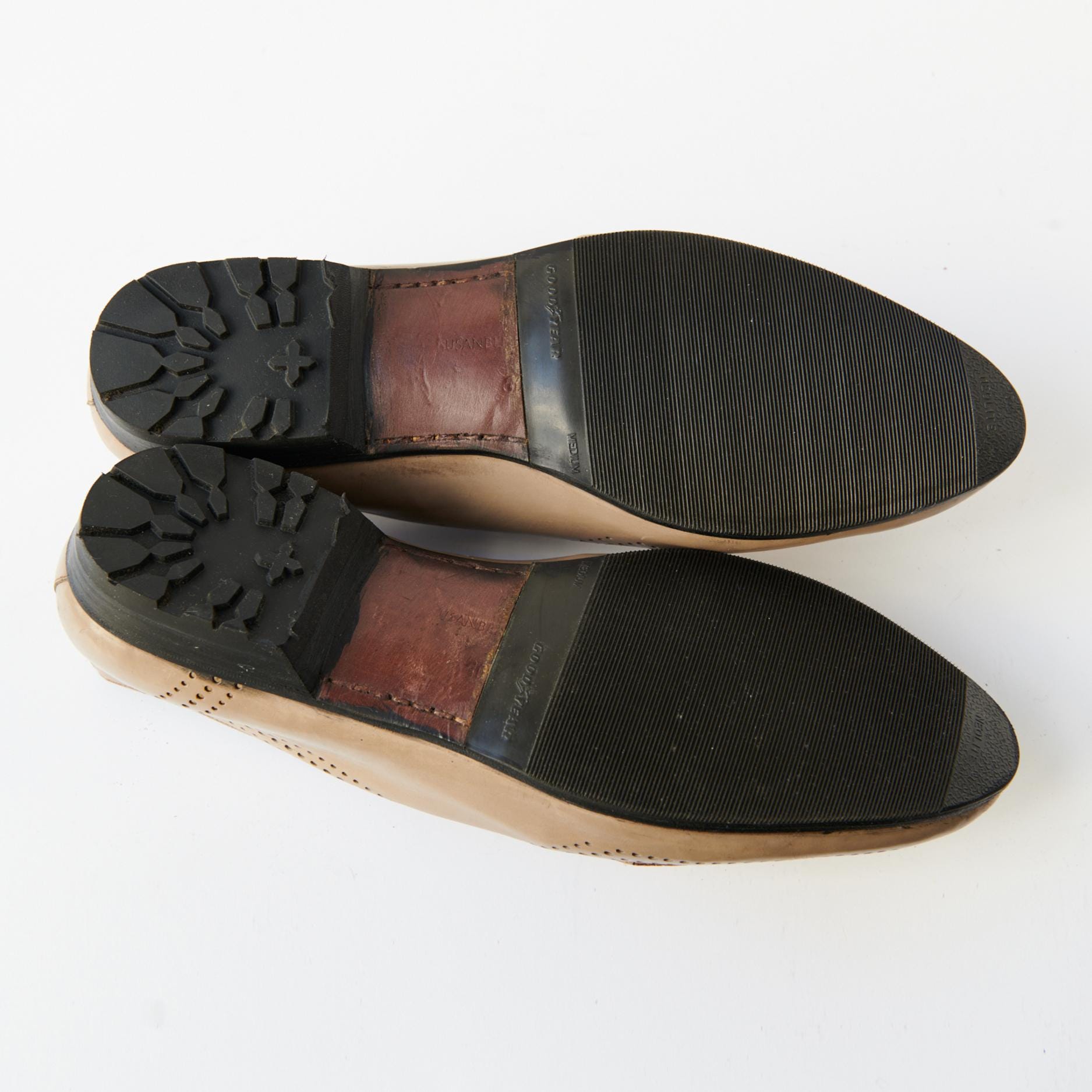80s - SUSAN BENNIS - WARREN EDWARDS - Shoes - Men\'s - 10 - Tan Leather 80s - Susan Bennis - Warren Edwards - Shoes - Men main image 2
